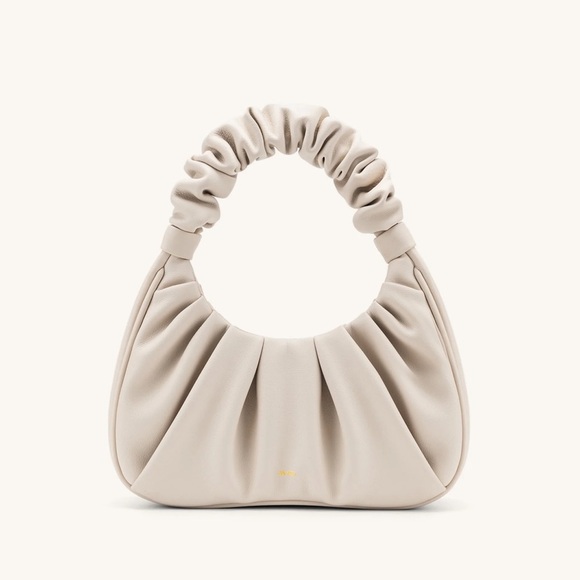 JW PEI Gabbi Ruched Hobo Handbag IVORY - Picture 1 of 4
